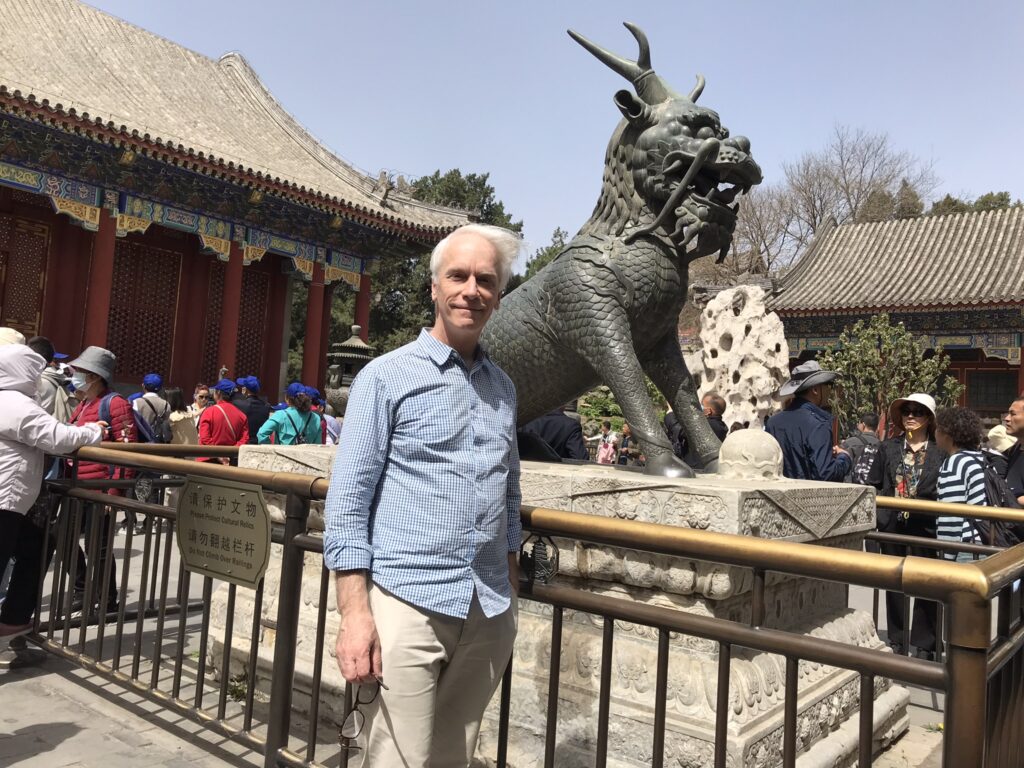 Chris visits the Summer Palace in Beijing on his China Tour.