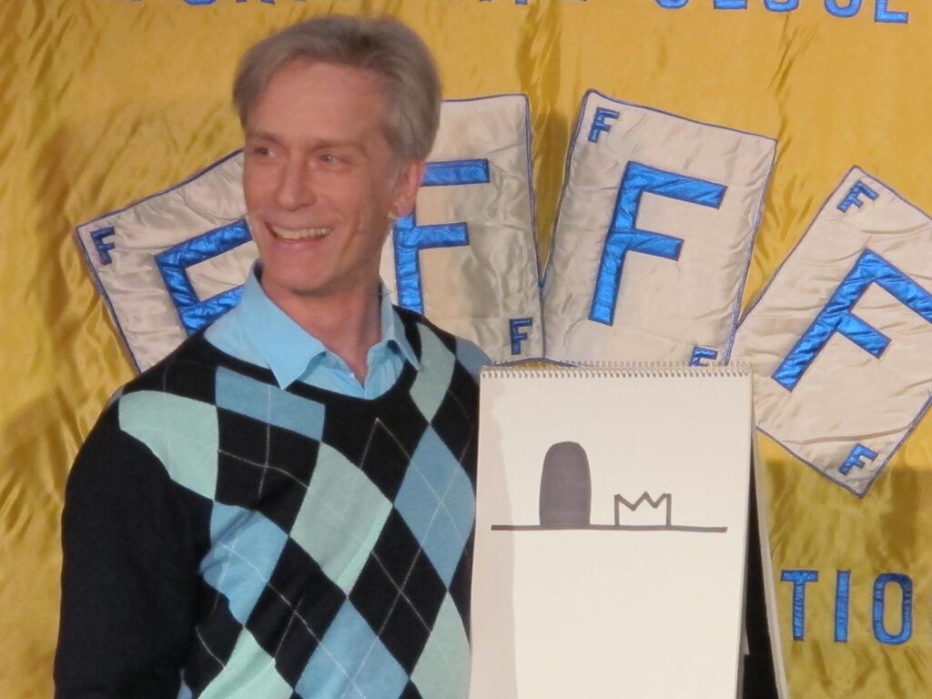 Chris Pilsworth performs at Magic Conventions