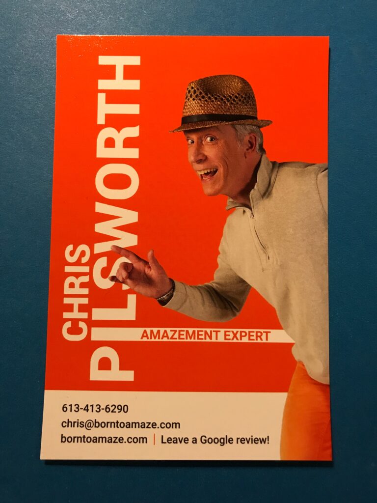 Chris Pilsworth's post card