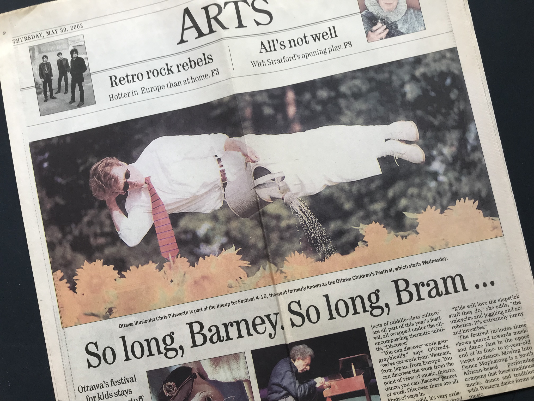 Chris Pilsworth appears top of the fold.