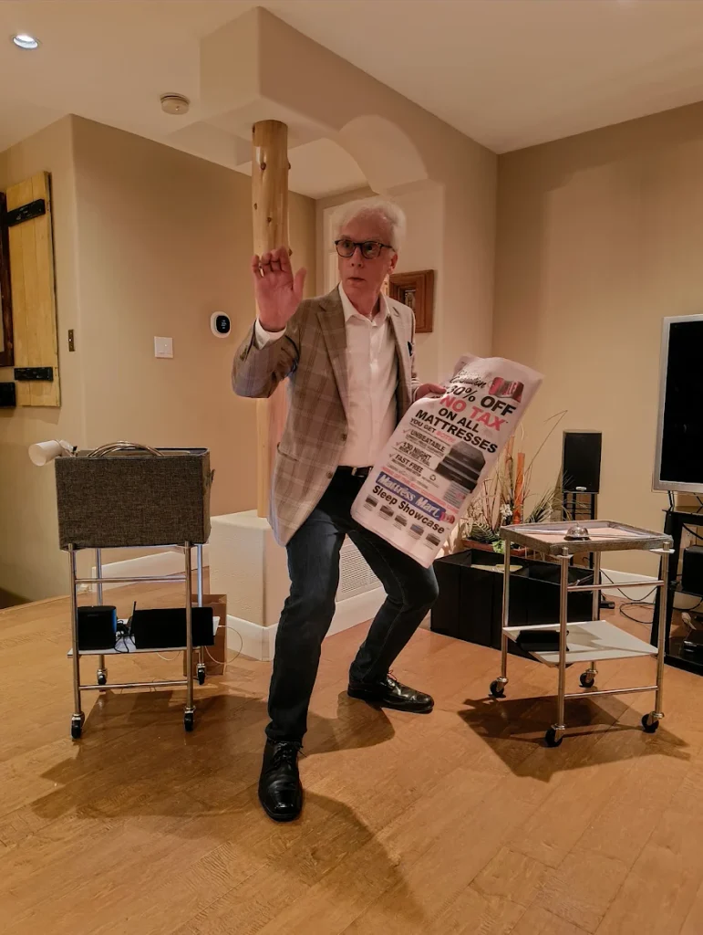 Magic Show presented at an Ottawa airbnb!